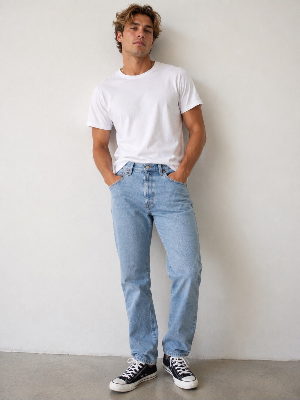 Levi’s 501 Button Fly Jeans Light Wash Classic All-American Effortless W32